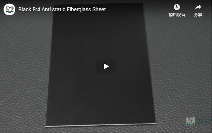 Black Fr4 Anti static Fiberglass Sheet