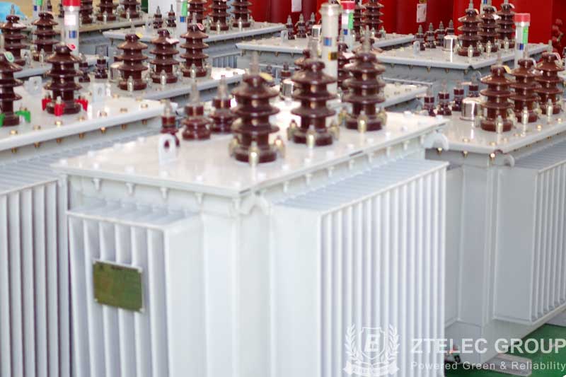 Insufficient transformer oil