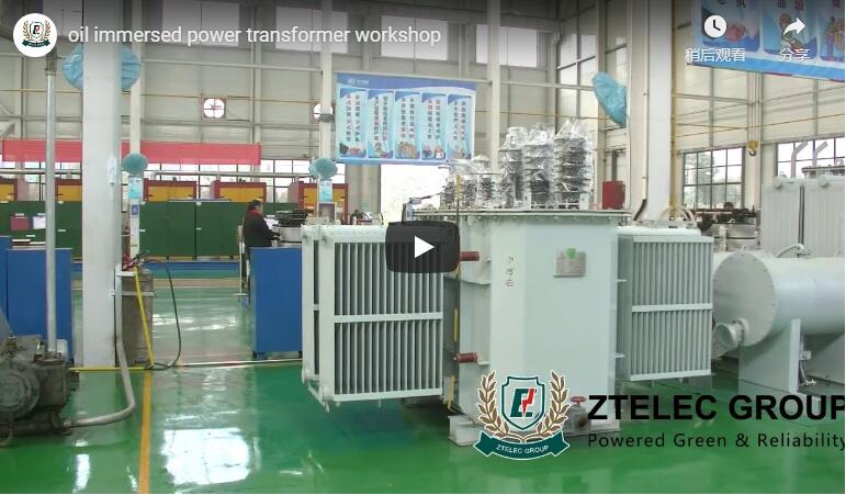oil immersed power transformer workshop