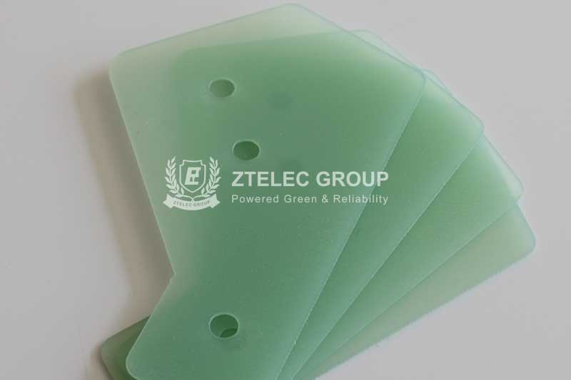 What happens to g10 fiberglass laminate plastic panels sheet at high temperatures?