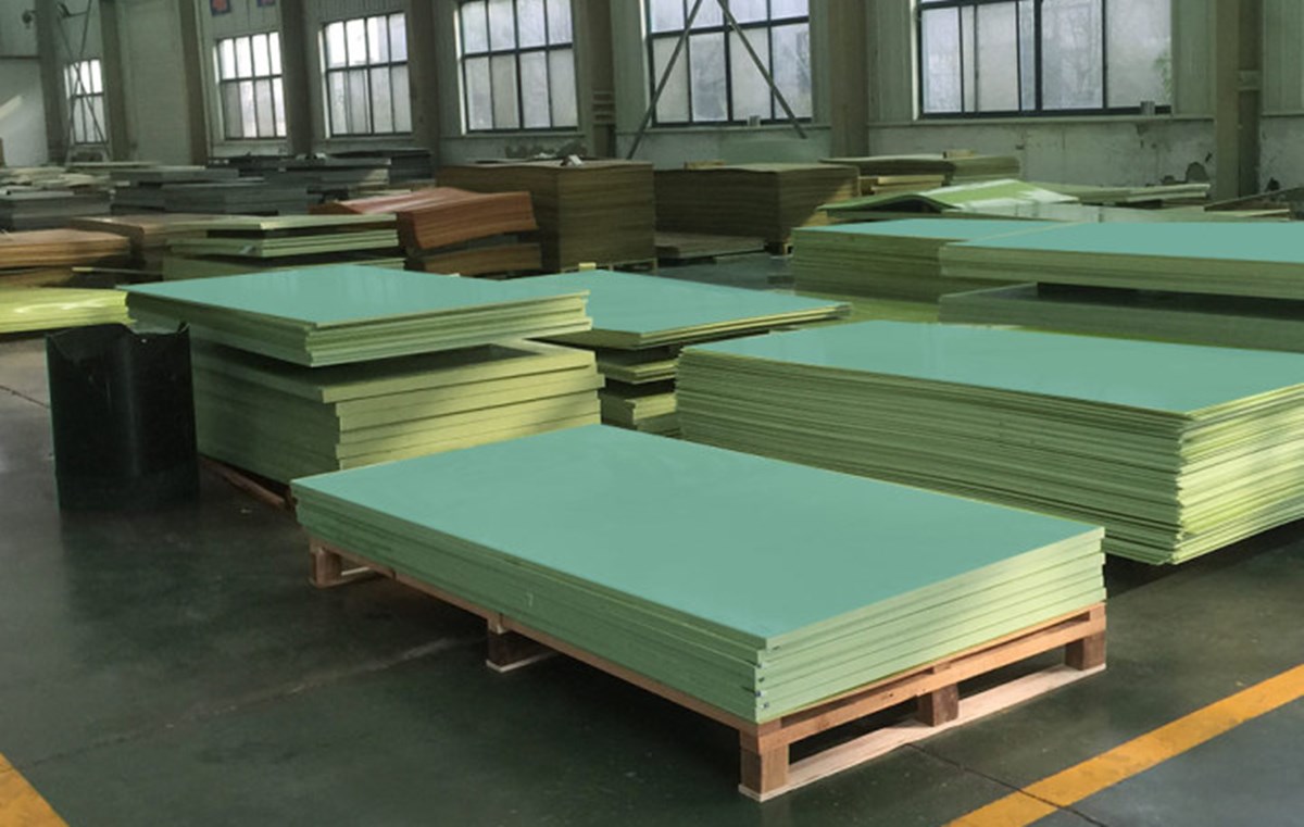 FR-4 Flame Retardant Epoxy Fiberglass Board Manufcture