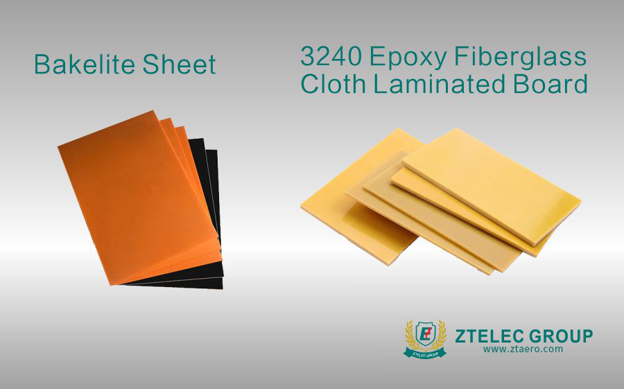 How to distinguish bakelite sheet and 3240 epoxy board ?