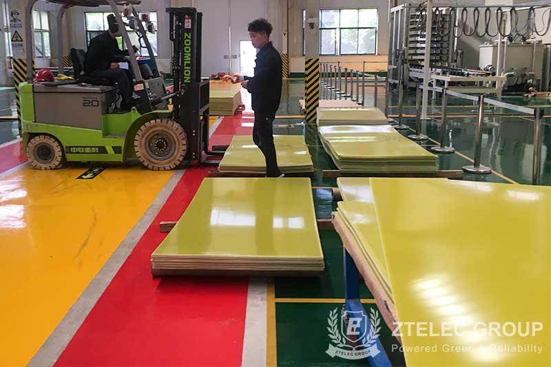 High temperature resistant epoxy sheet