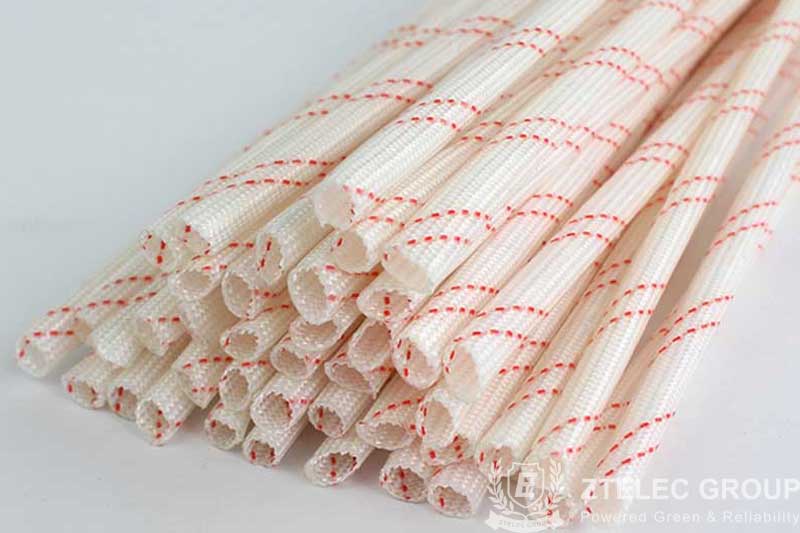 Silicone rubber coated fiberglass sleeve insulation China