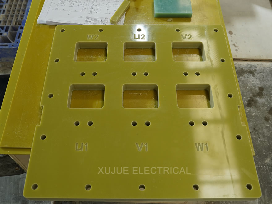 Epoxy sheet processing parts