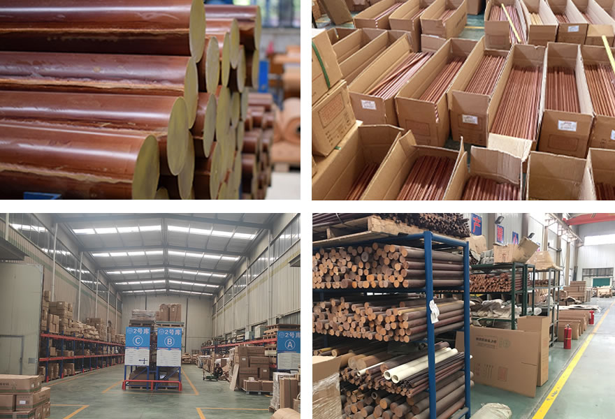 Phenolic cloth rods Warehouse & Package