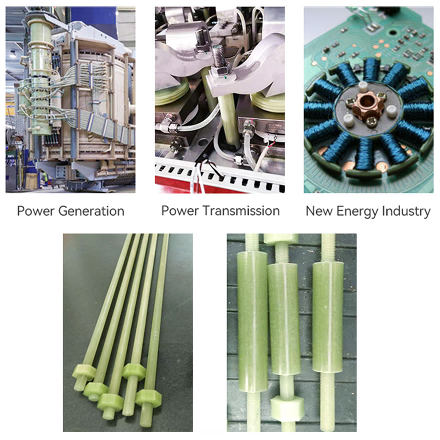 epoxy fiberglass rod application