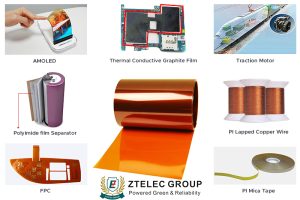 What are the application fields and uses of PI polyimide film?