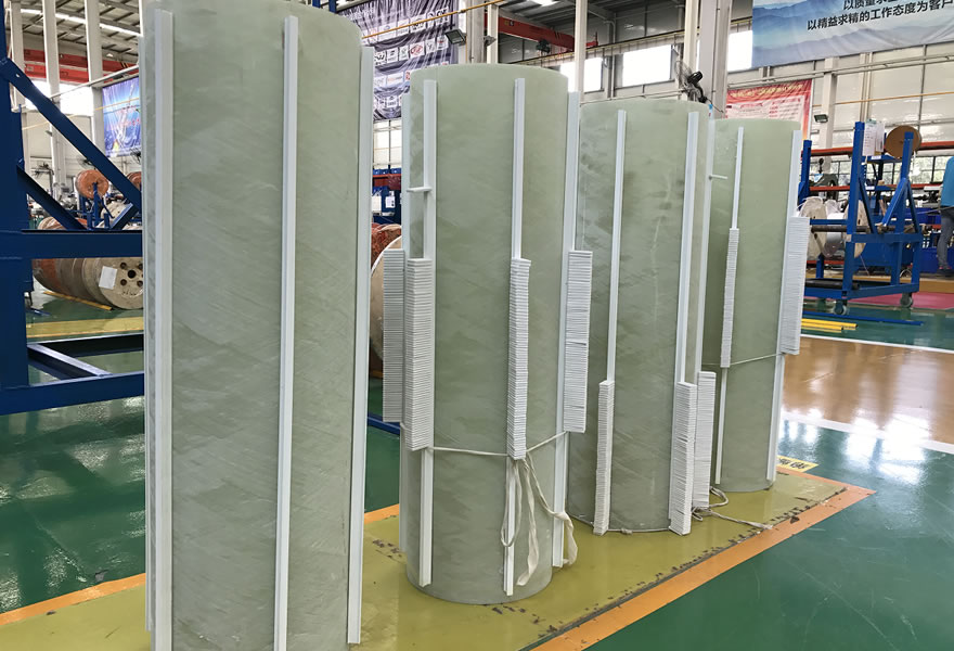 Fiberglass Wound Tubes in Dry-Type Transformers