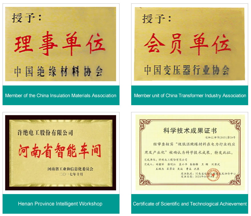 Xujue Electrical Certificate Honor02