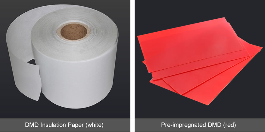 DMD insultion paper for motor