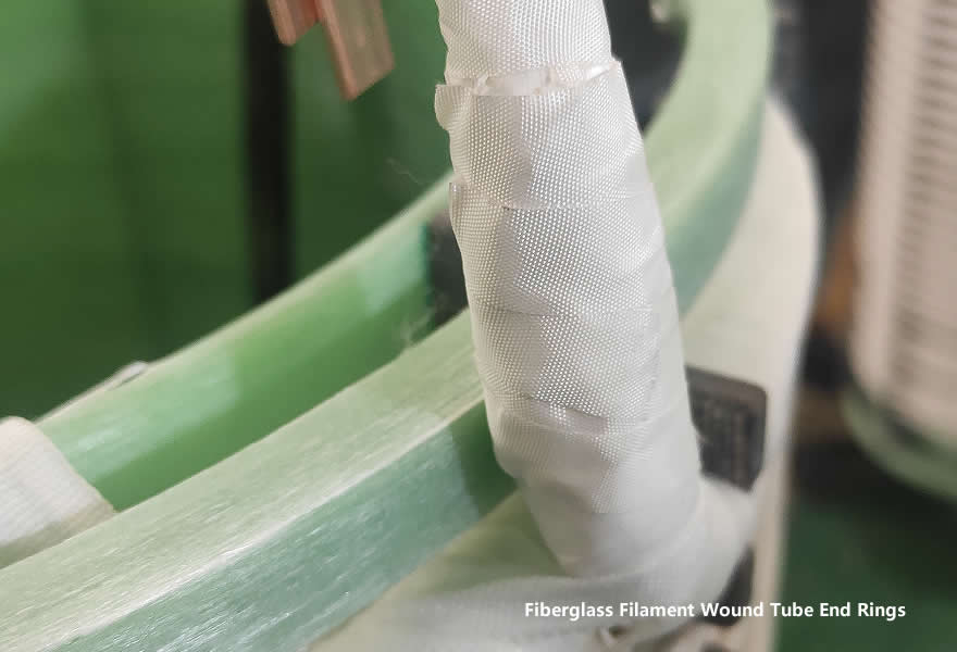 Fiberglass Filament Wound Tube End Rings in dry type transformer