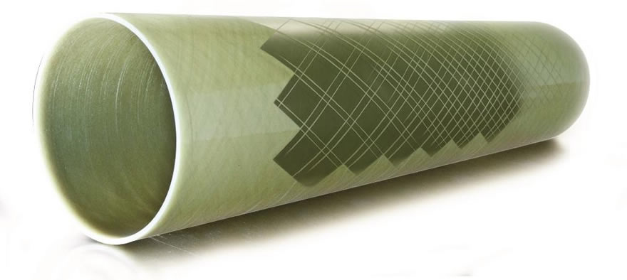 Epoxy fiberglass winding tube